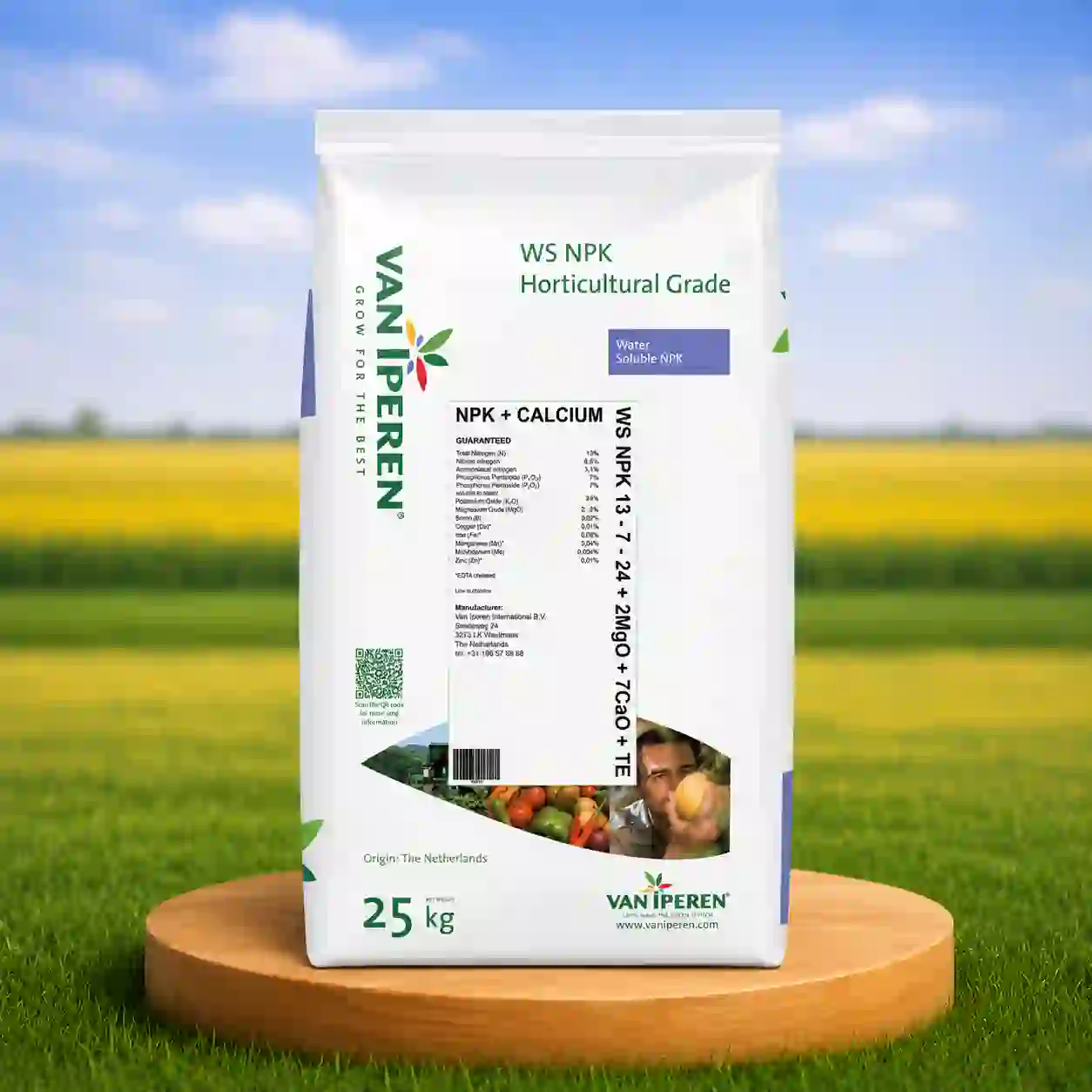 Удобрение Van Iperen WS NPK 13-7-24+2MgO+7CaO+TE